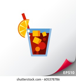 Tasty Cuba Libre drink icon
