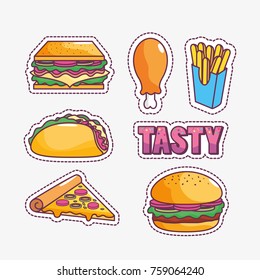 Tasty and fast food design