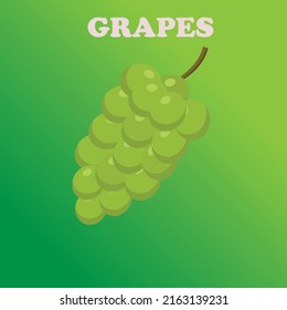 TASTY GRAPES WITH BEAUTIFUL BACKGROUND FOR POSTER