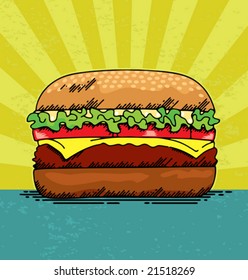 Tasty Hamburger