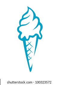 Tasty ice-cram, such logo. Jpeg version also available in gallery