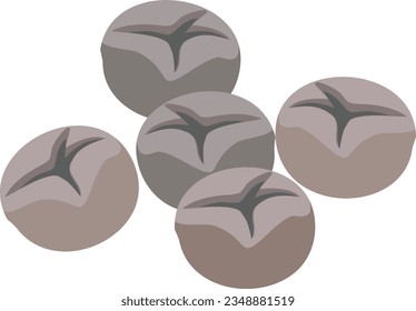  Tasty Meatball Food vector cartoon Illustration. For design elements, mascot, menu, advertising, banners, stickers