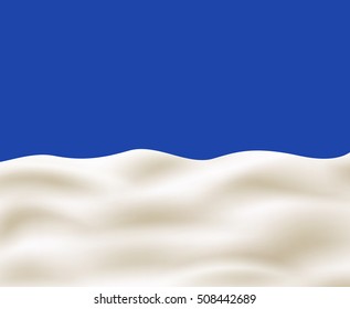 Tasty milk or yogurt design element. Vector illustration eps 10