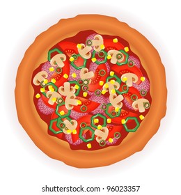 tasty pizza