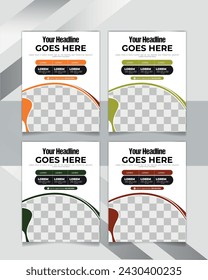 tasty pizza flyer design and restaurant food menu Banner or poster design template