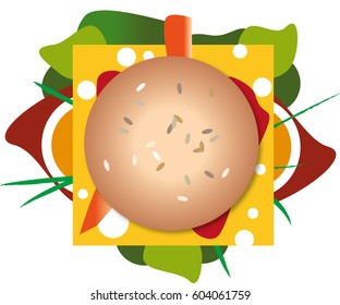 Tasty sandwich