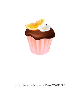 saboroso e gostoso Cupcake Vetores 