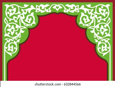 Tatar Floral Arabic Arch
