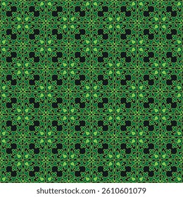 Tatar Native Ornamental border in Arabic style. Ornamental circle with colorful gradients in tatar tradition.