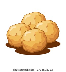 Tater tots vector logo design
