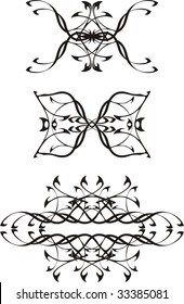 Tatoo Vector black 3