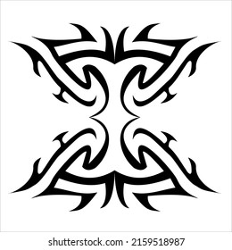 Tatoo . Ilustración vectorial, imagen, gráfico informático