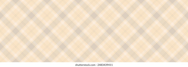 Tattersall background seamless fabric, lined vector check plaid. Symmetry textile pattern texture tartan in light and amber colors palette.