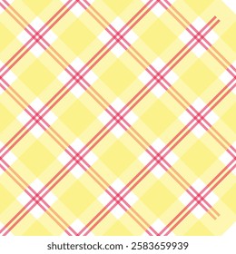 Tattersall Check Pattern. Shirt Fashion Textile Fabric. Repeating Tile Plaid Pattern.
