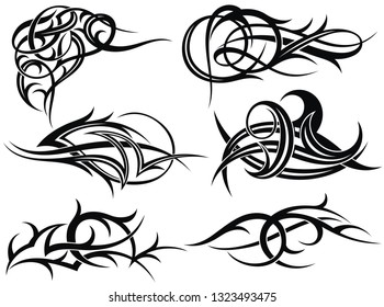 Tattoo abstract designs