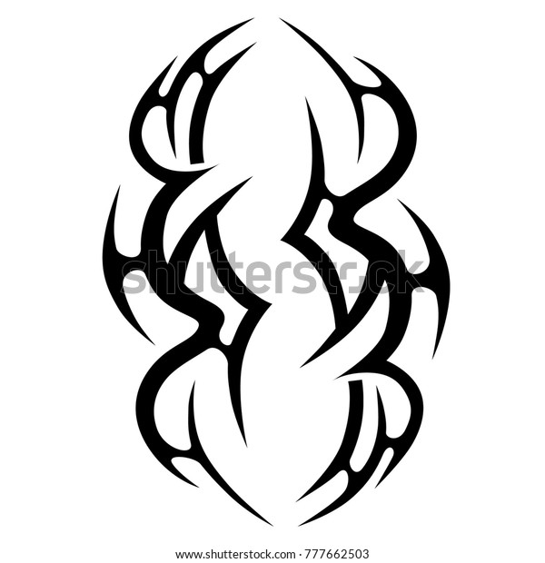 Tattoo Art Designs Ideas Tattoos Girls Stock Vector Royalty