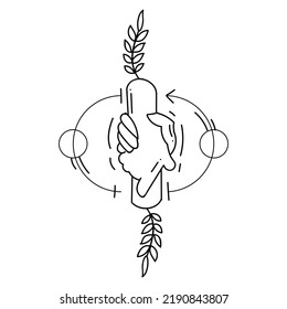 tattoo art minimalist icon love