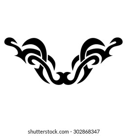 Tattoo art pattern. Tattoos design.