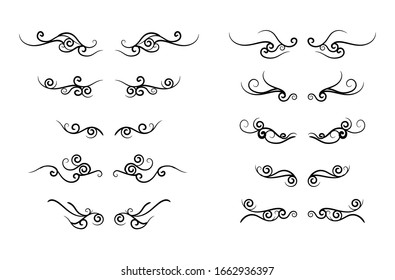 abstrakter Tattoo-Kunstsatz, abstrakter Hintergrund
