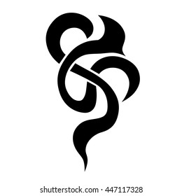 tattoo art tribal designs vector for girl, woman and man, tribal pattern tattoo vector art design, tribal tattoo vector art design pattern abstract element vintage on white background