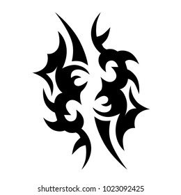 Tattoo Art Tribal Thorns Vector Design Stock Vector (Royalty Free ...