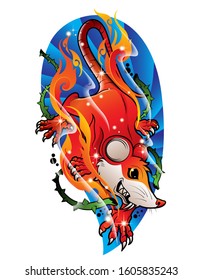 tattoo art vector graphic design 