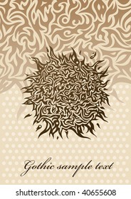 Tattoo background decoration. vector illustration