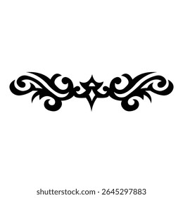 Tattoo schwarze Kunst Vektorgrafik Illustrator