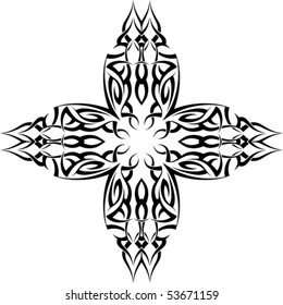 Tattoo cross
