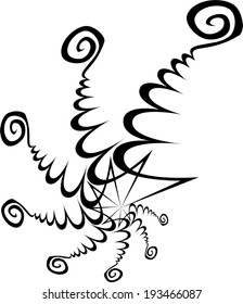 a tattoo design or an independent design element