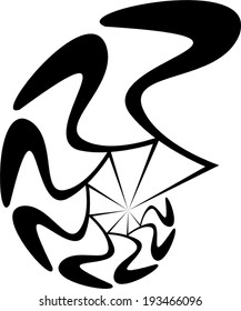 a tattoo design or an independent design element