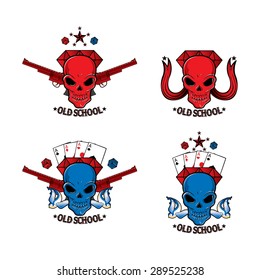 tattoo design logo vector illustration