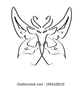 tattoo design vector work, can be used as tattoo inspiration