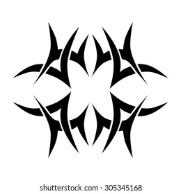 Tattoo designs. Tattoo tribal vector designs. Art tribal tattoo. Tattoos ideas. Creative tattoo ornament vector.