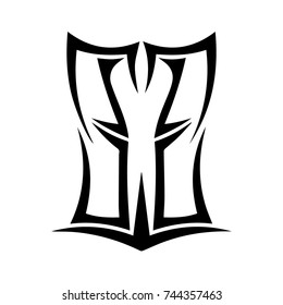 Tattoo designs. Tattoo tribal vector design