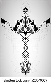 Tattoo / dotwork and linework
