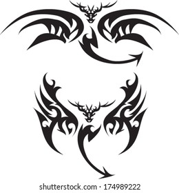  tattoo Dragon for back.