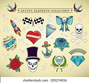 tattoo elements collection
