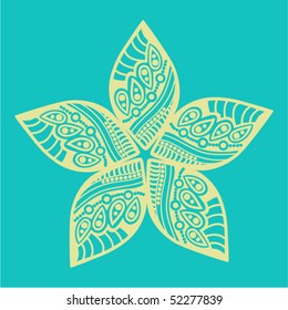 Tattoo flower.