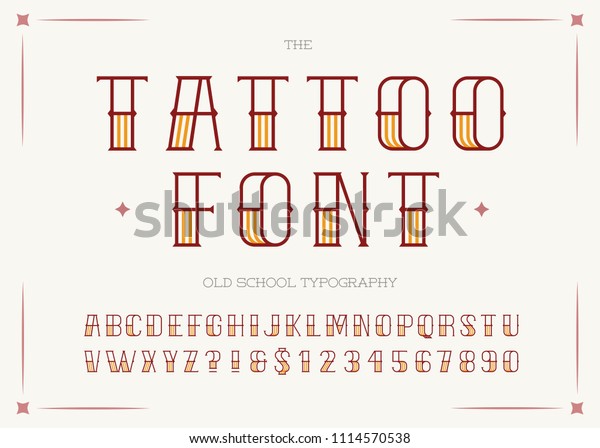 98+ Free Tattoo Font Serif Idea Tattoo Photos