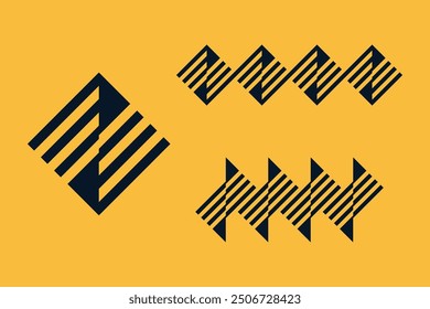 Tattoo geometric ornament gothic pattern