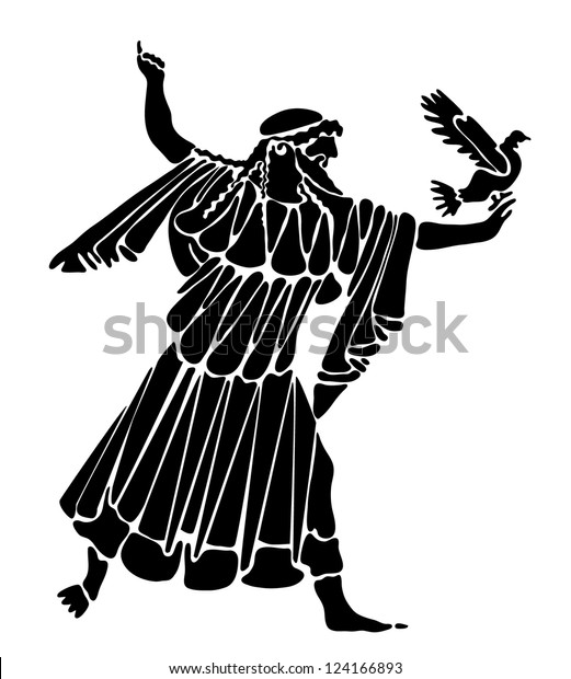 Tattoo Greek Pigeon Hand Stock Vector (Royalty Free) 124166893 ...