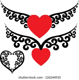 Tattoo hearts