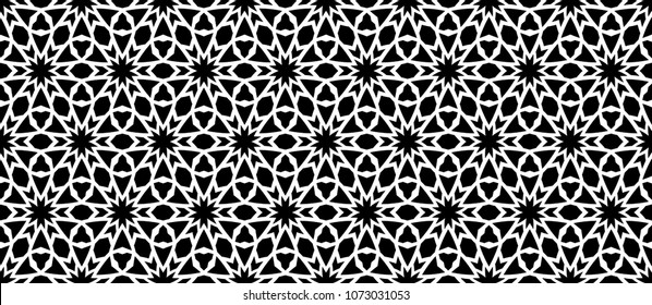 Tattoo hexagon pattern. Honeycomb vector design. Seamless floral ornament. Black and white concept. Perforation holes for bags or shoes.