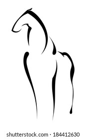 Tattoo horse