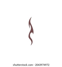 Tattoo icon logo design template vector