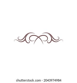 Tattoo icon logo design template vector