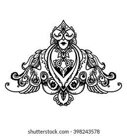 Tattoo line-art.