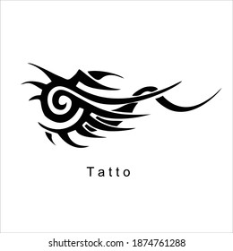 tattoo logo vector, cool simple tattoo logo