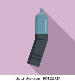 Tattoo machine component icon. Flat illustration of tattoo machine component vector icon for web design